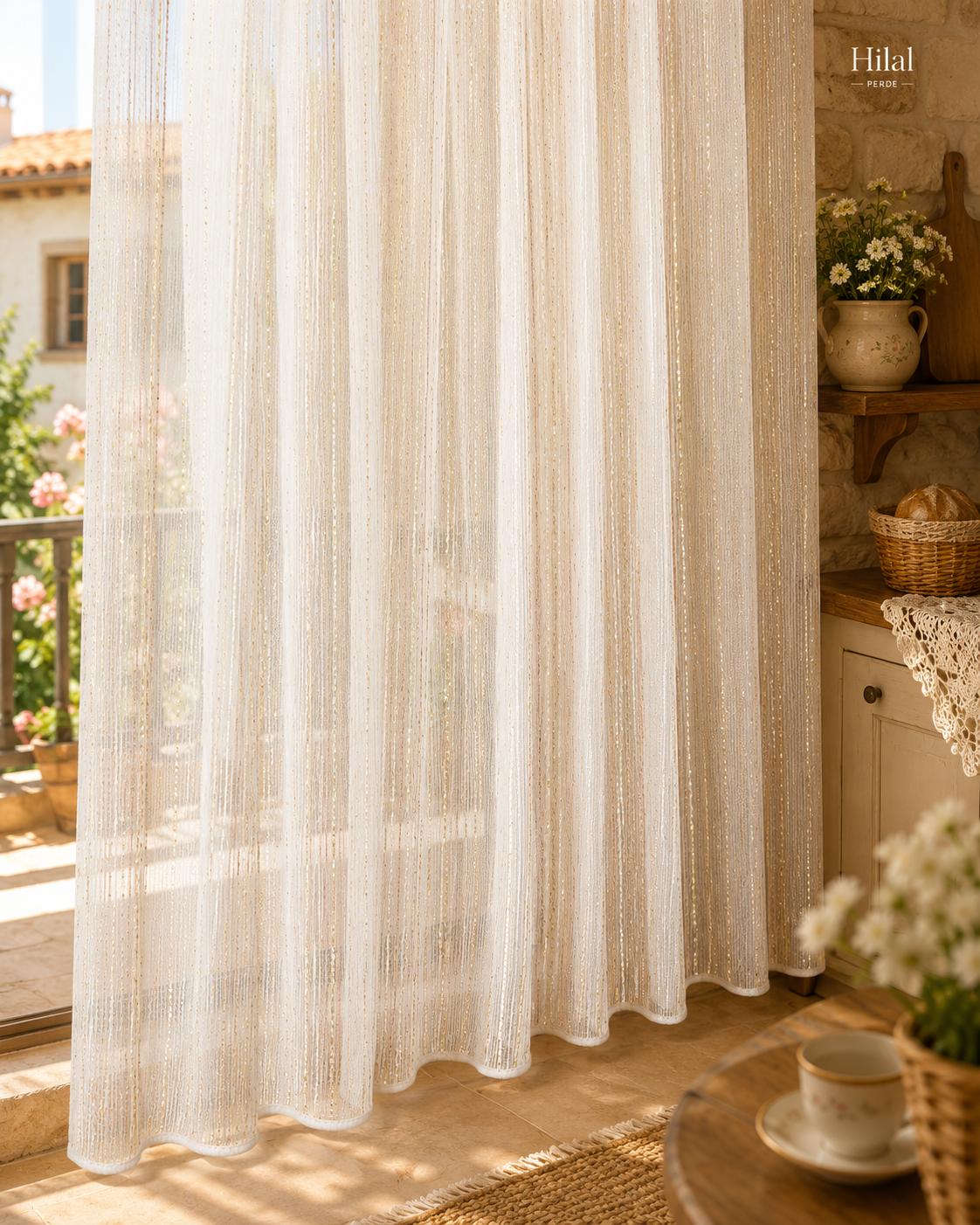 Tül PerdeARBENRAYMANHİLAL TEKSTİL VE DERİ ÜRÜNLERİ GIDA SAN. TİC. LTD. ŞTİ.ARBEN CONCEPT RAYMAN GOLD  SİMLİ ARMÜR TÜL PERDE