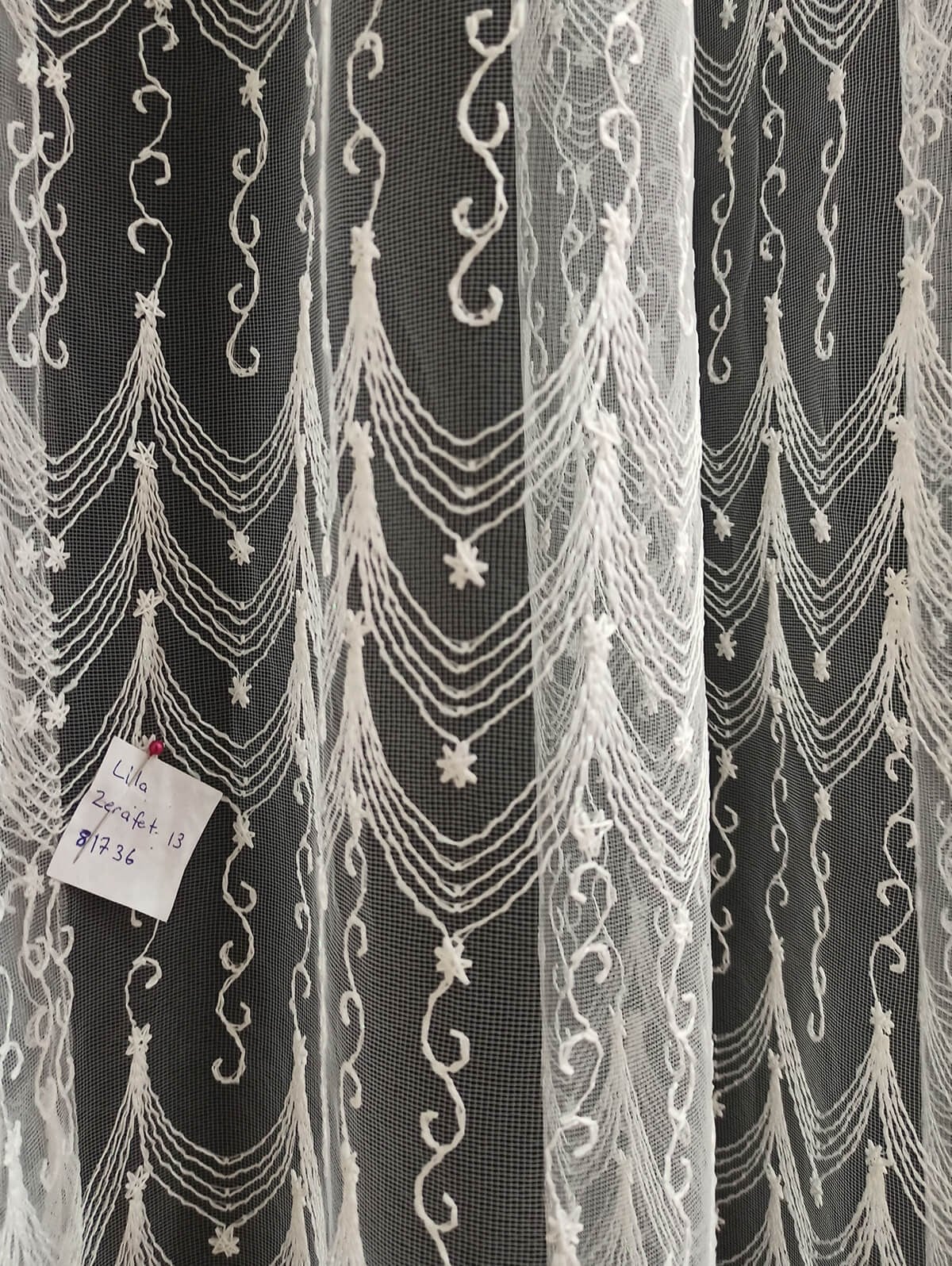 Tül PerdeLİLA0001HİLAL TEKSTİL VE DERİ ÜRÜNLERİ GIDA SAN. TİC. LTD. ŞTİ.LİLA BRODE TÜL PERDE - ZERAFET 13