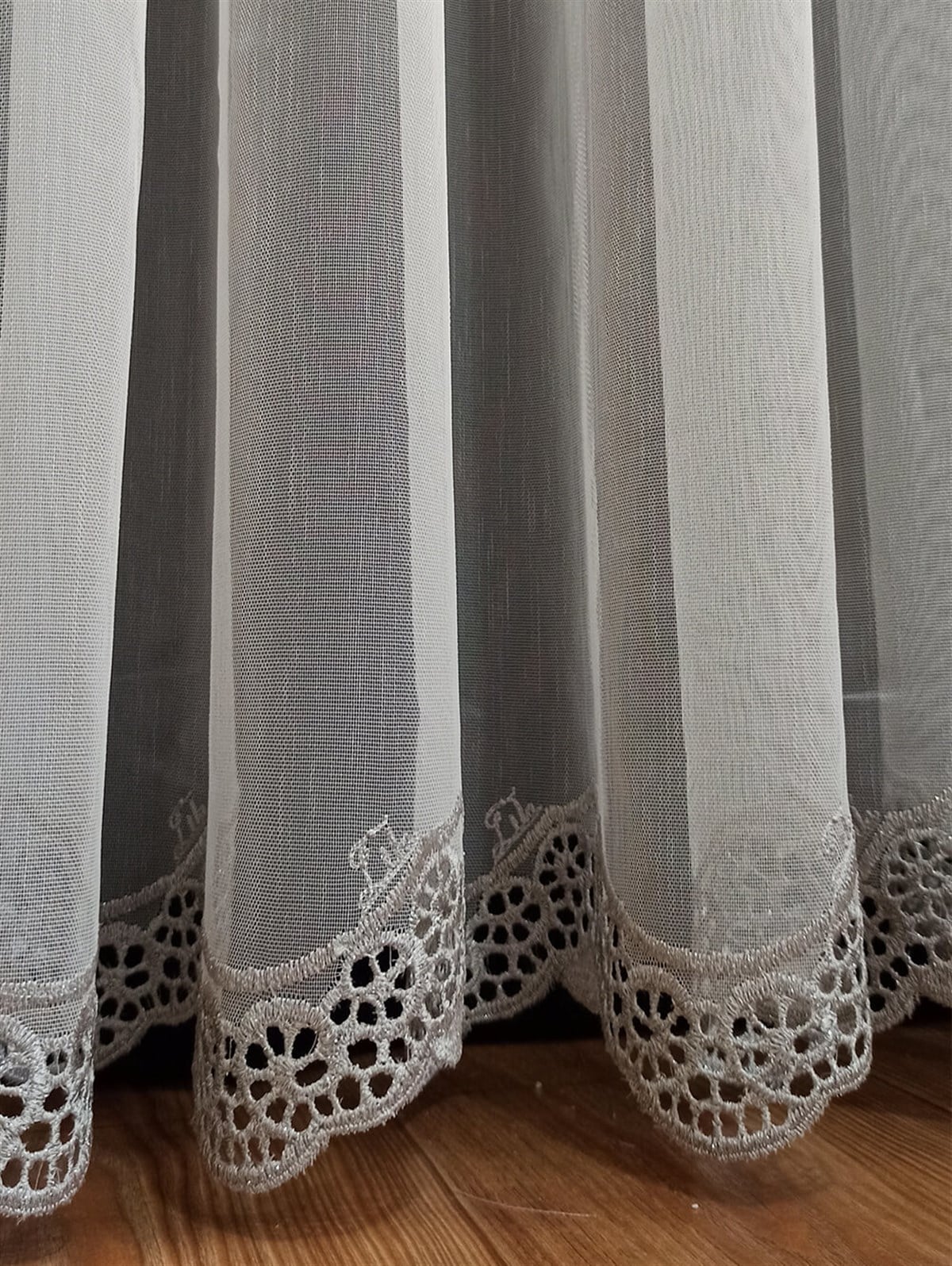 Tül PerdeLİLA0001HİLAL TEKSTİL VE DERİ ÜRÜNLERİ GIDA SAN. TİC. LTD. ŞTİ.LİLA LİNEN 05 GRİ TÜL PERDE