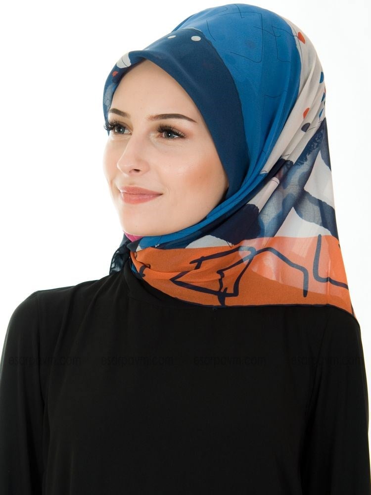 Aker Sport Şifon Eşarp 7507-922