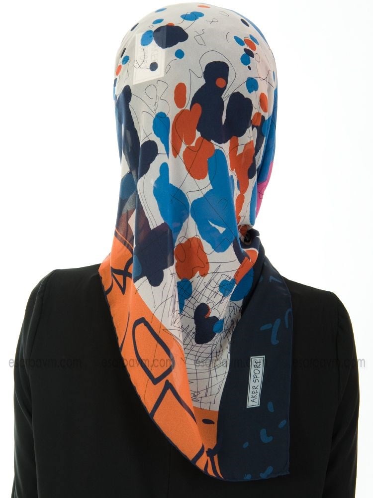 Aker Sport Şifon Eşarp 7507-922