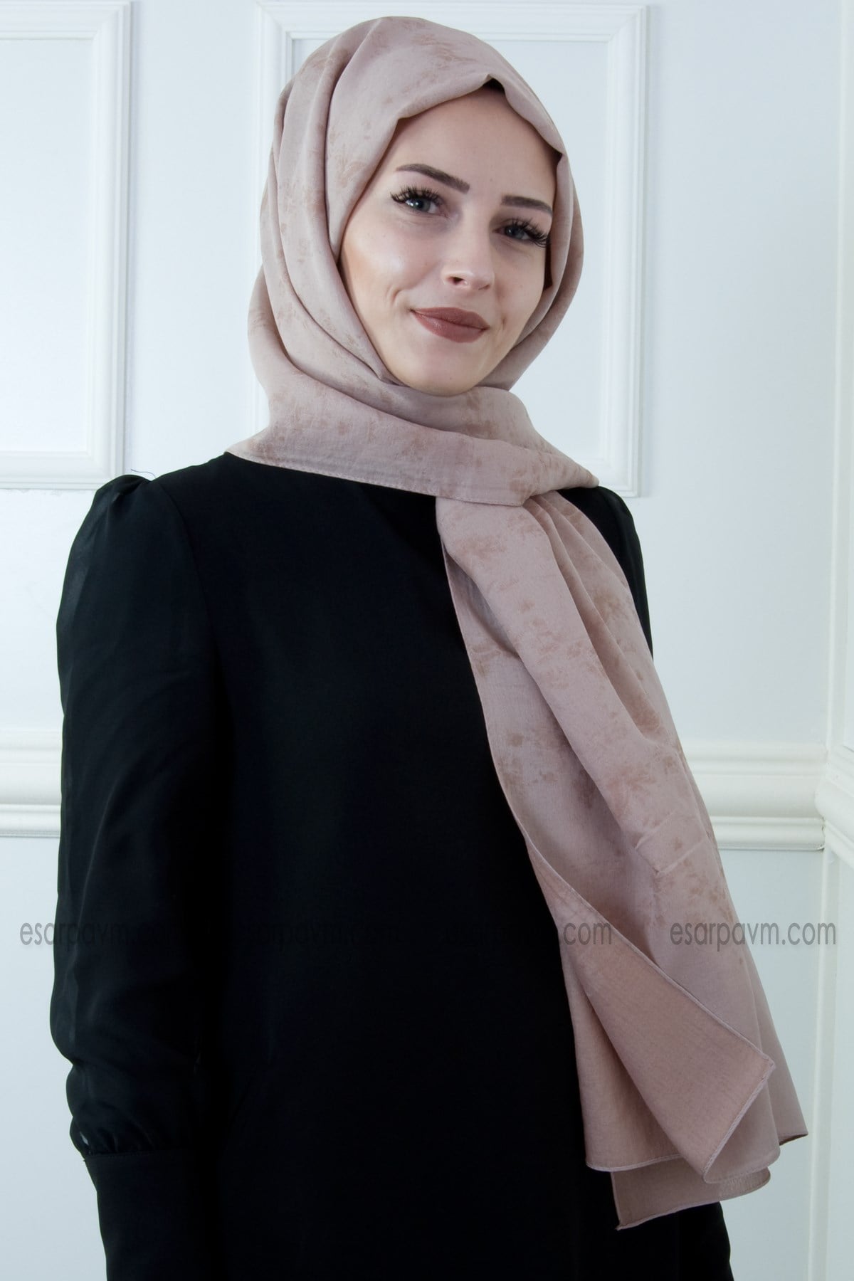 Armanda Mermer Desenli Şal Bisküvi