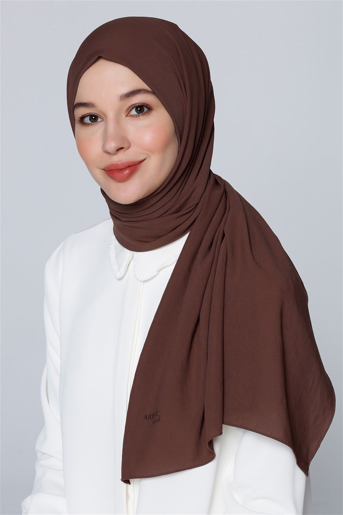 Armine Trend Çisem Şal Açık Kahve