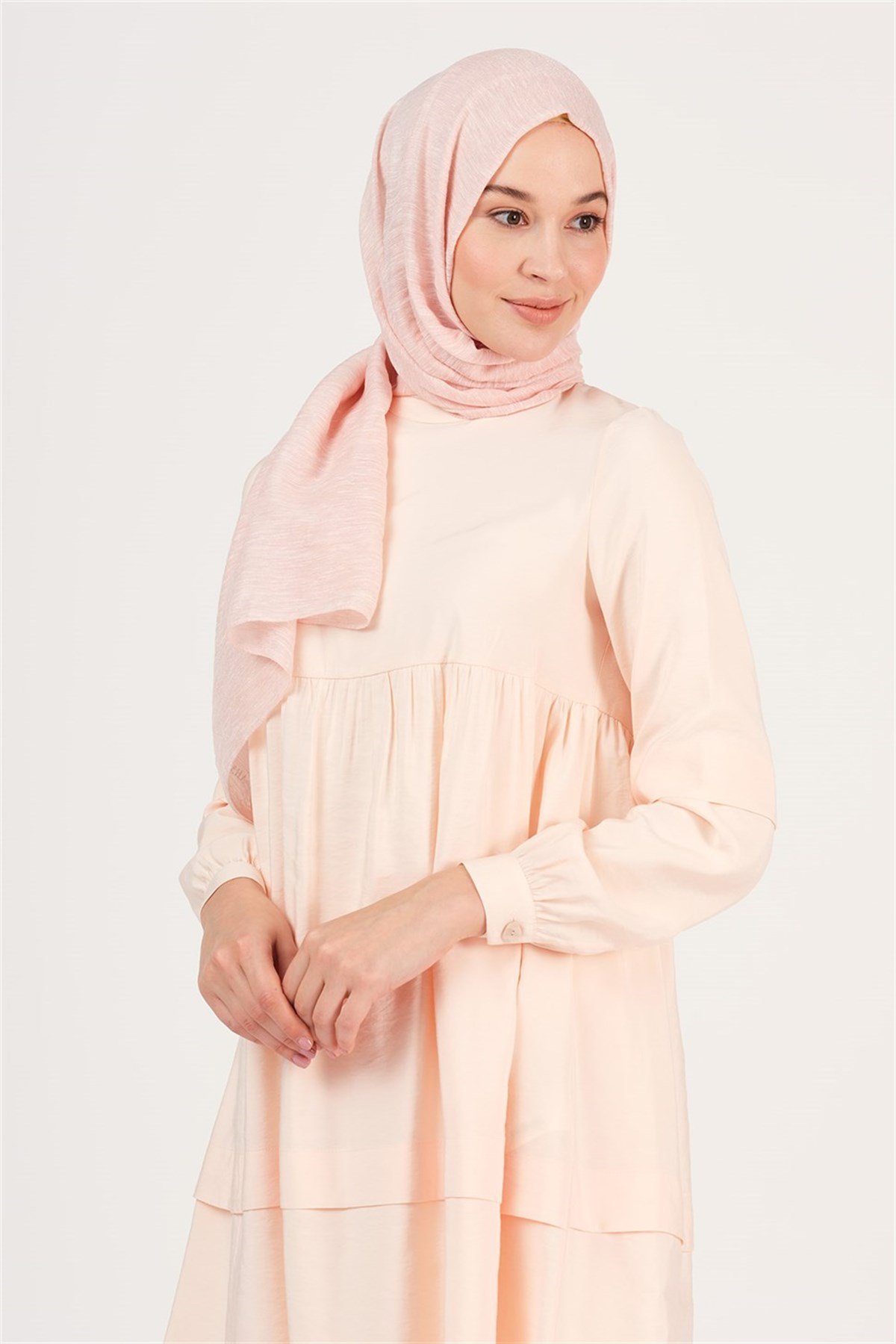 Armine Trend Simli Buse Şal Pembe