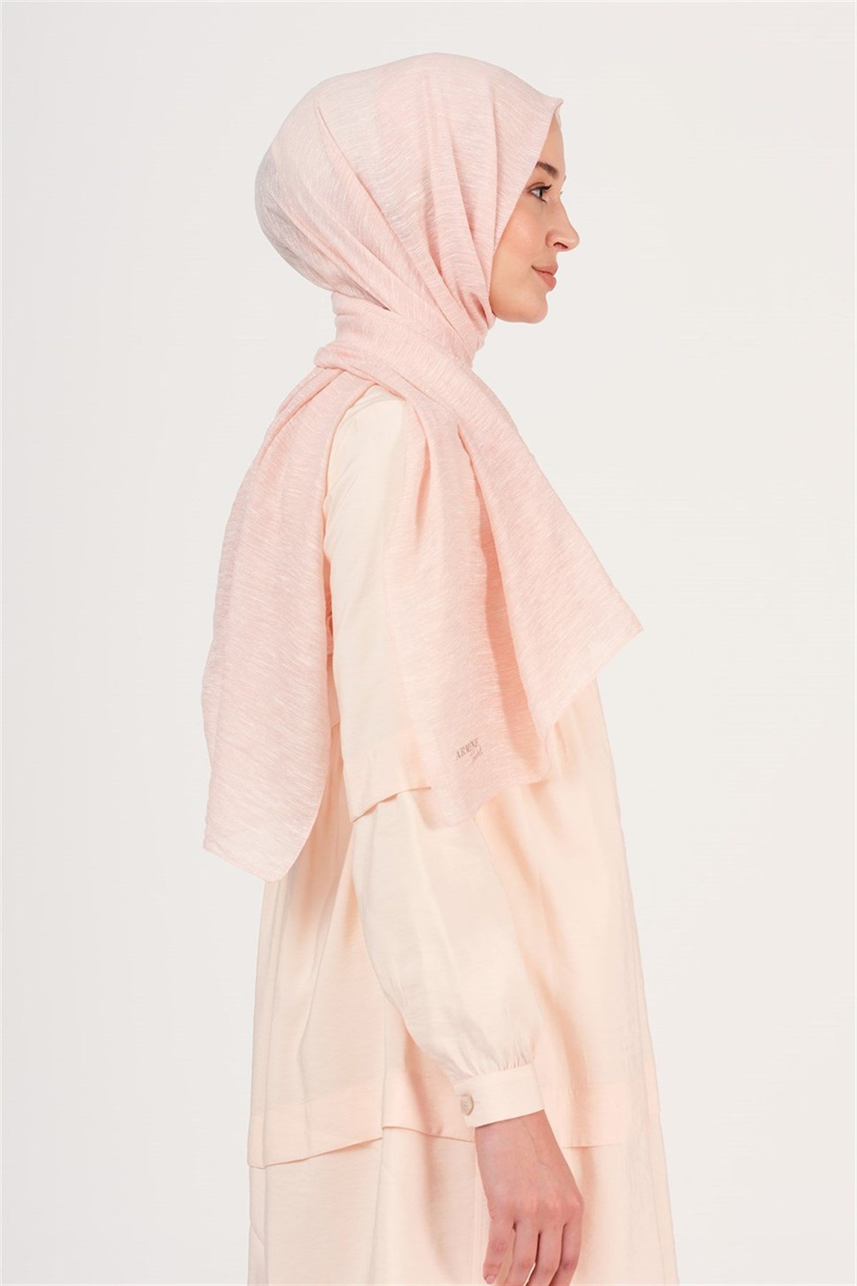 Armine Trend Simli Buse Şal Pembe