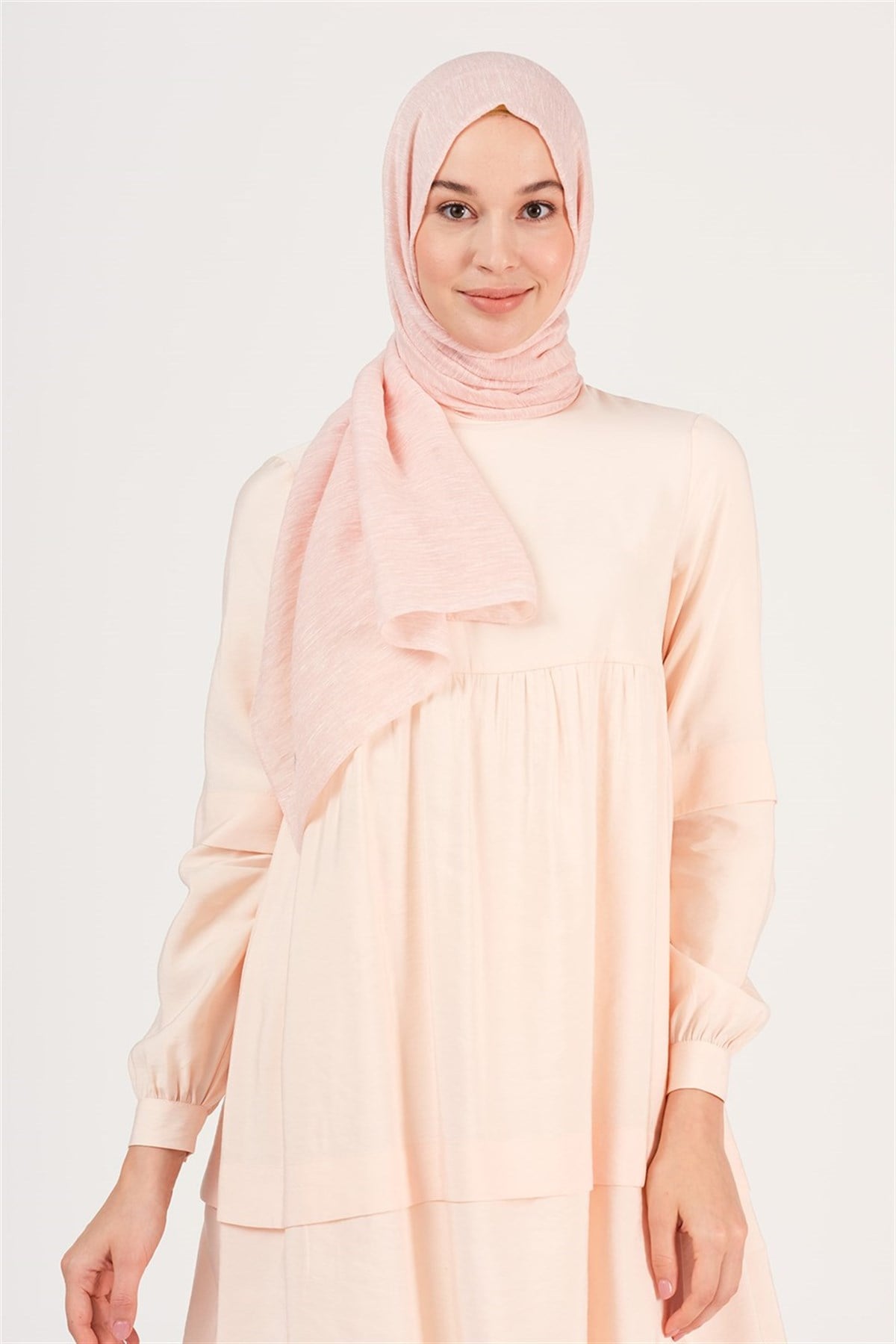 Armine Trend Simli Buse Şal Pembe
