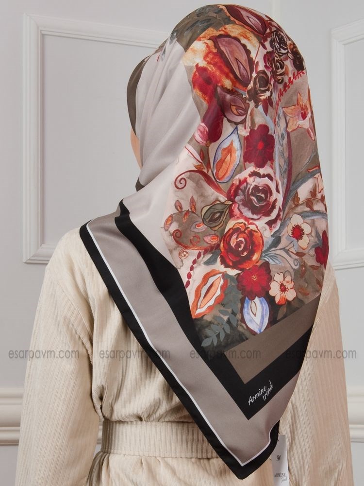 Armine Trend Twill Eşarp 7909-07