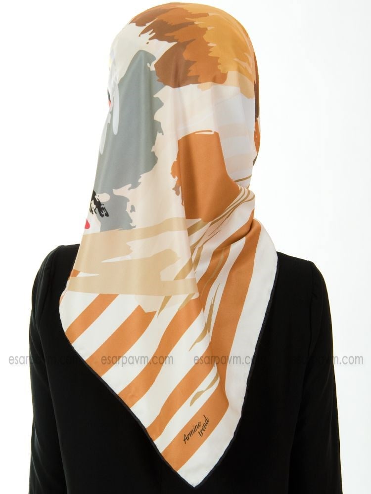 Armine Trend Twill Eşarp GD141326-05