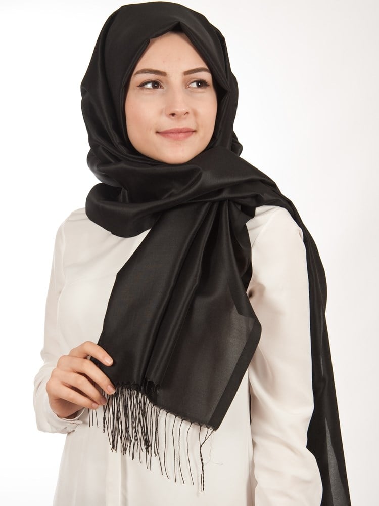 Balse Trend Tafta Şal Siyah