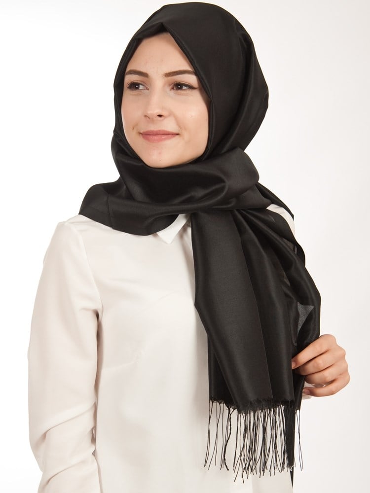 Balse Trend Tafta Şal Siyah
