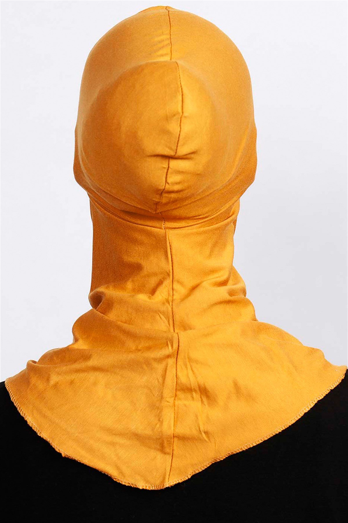Boyunluklu Hijab Bone - Hardal