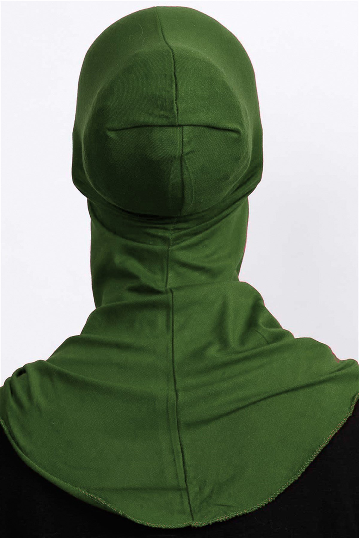 Boyunluklu Hijab Bone - Yeşil