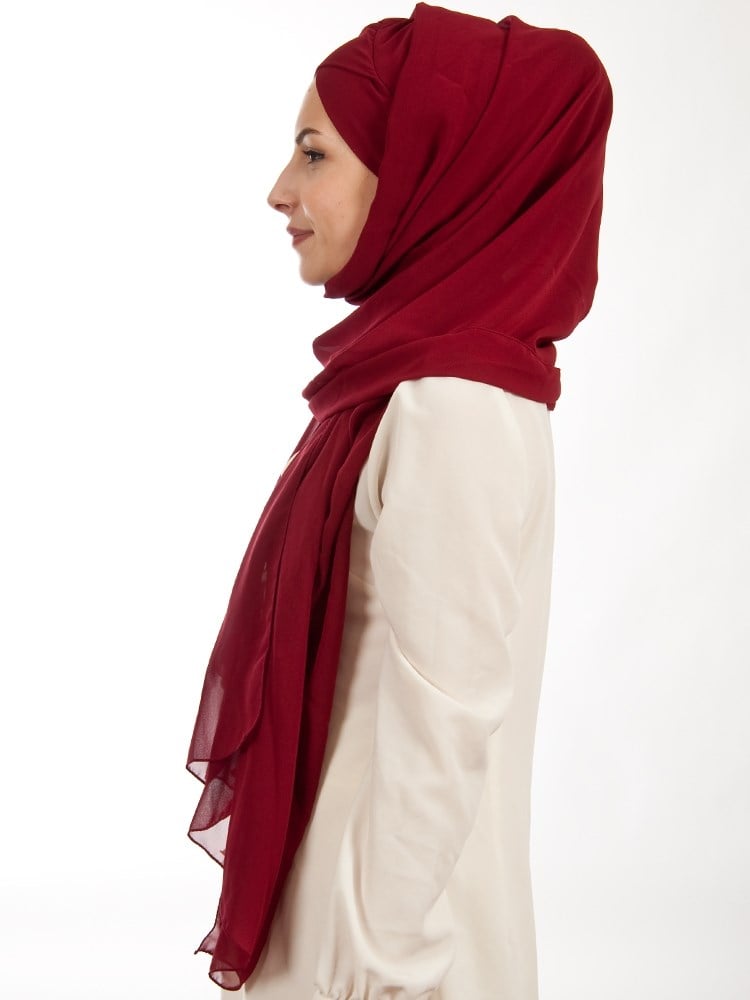 Hürrem Bone-Şal Bordo