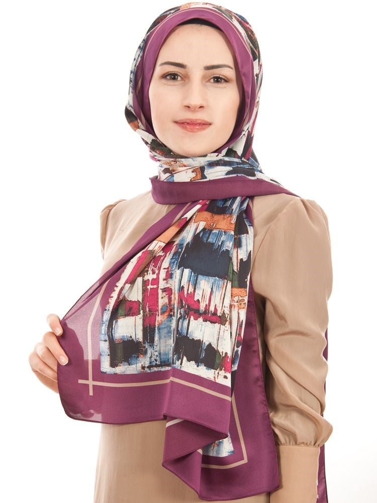 Karaca Desenli Etol Şal 145401