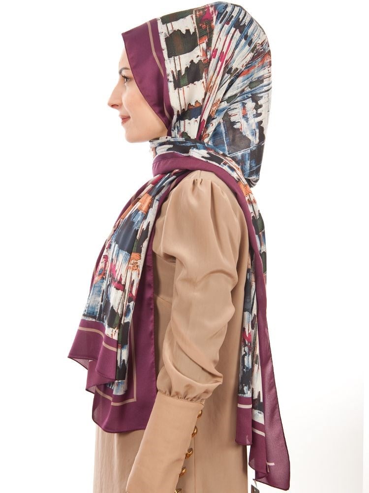Karaca Desenli Etol Şal 145401