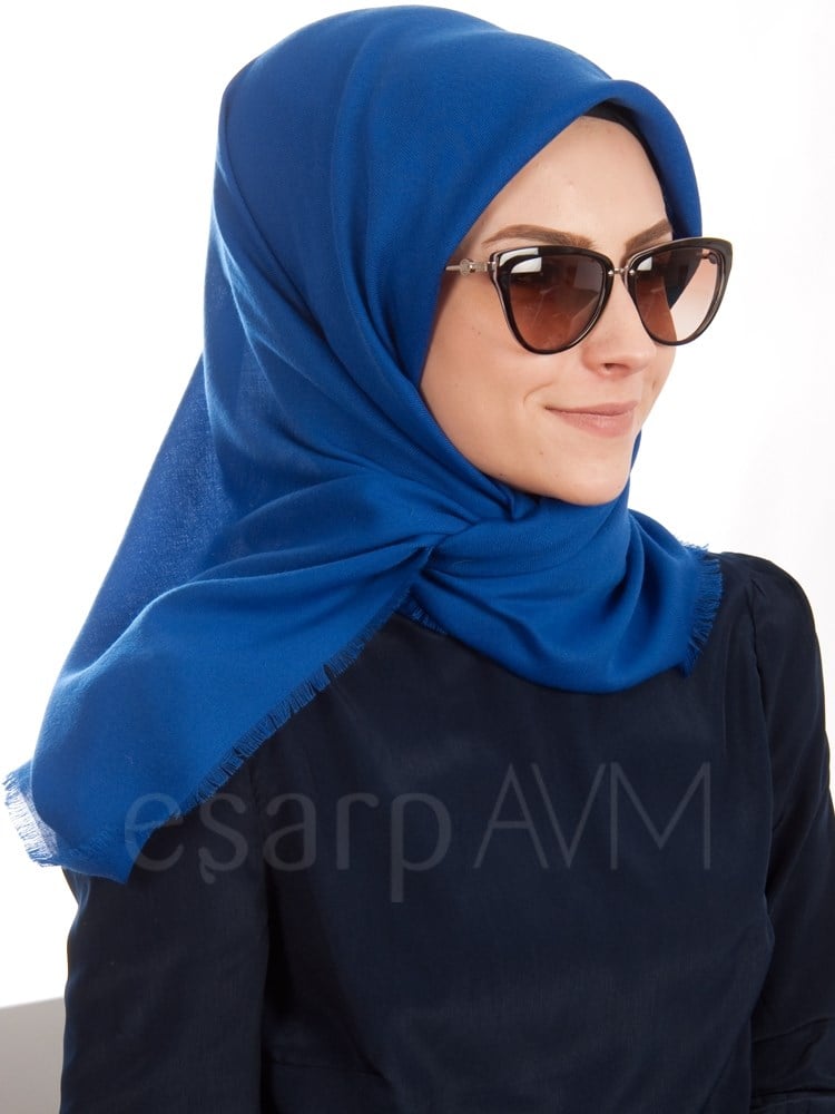 Karaca Kışlık Eşarp Düz Saks
