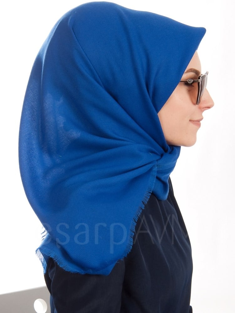 Karaca Kışlık Eşarp Düz Saks
