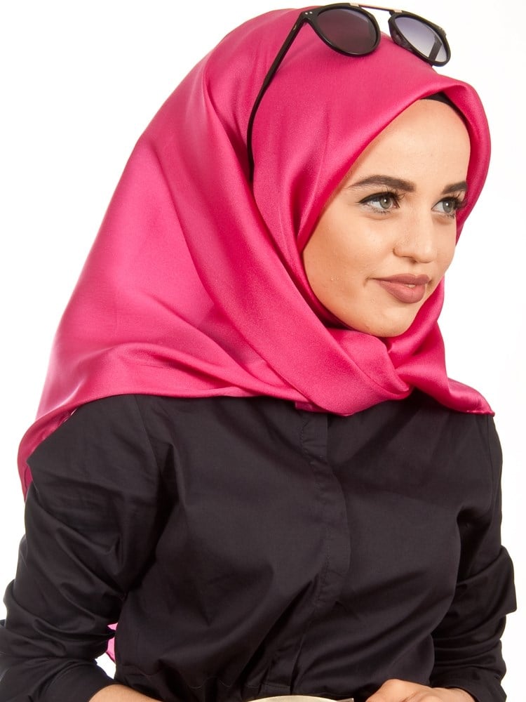 Karaca Kristal Eşarp Fuşya