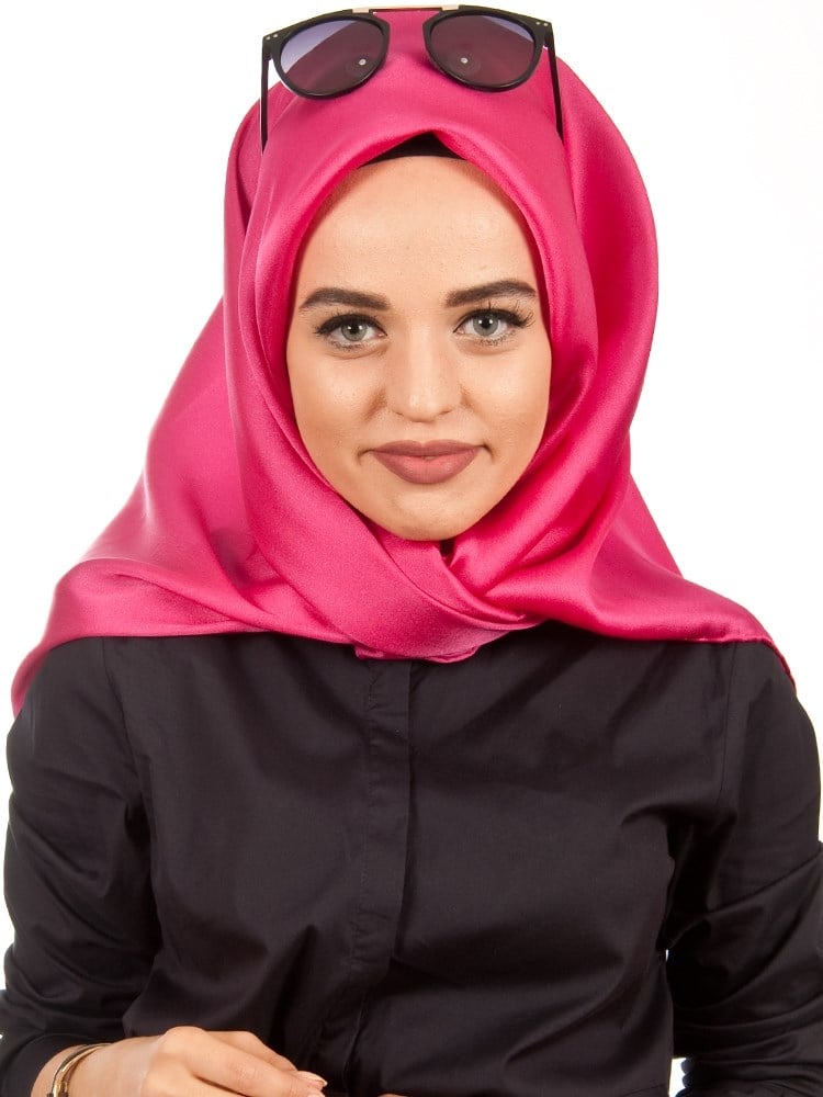 Karaca Kristal Eşarp Fuşya