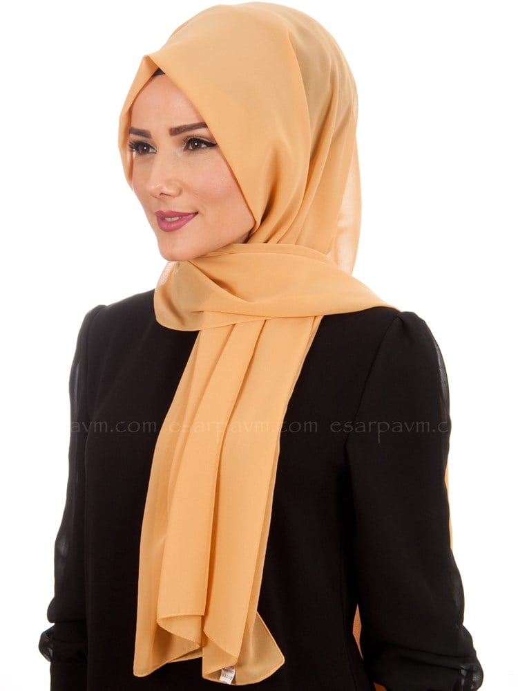Karaca Şifon Şal Camel