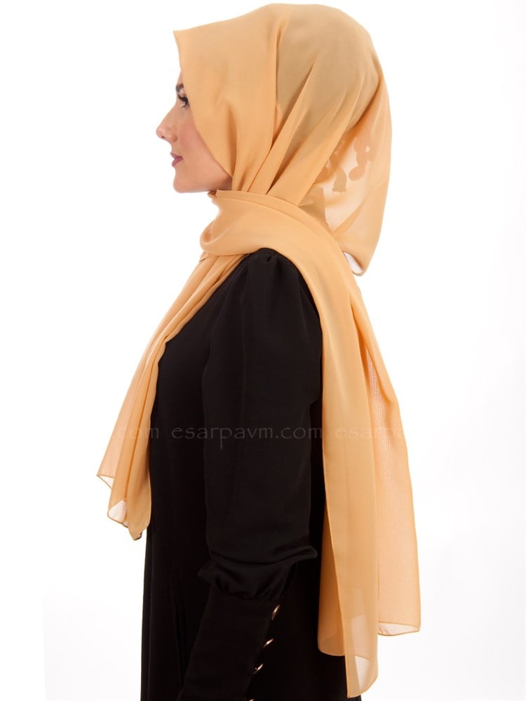 Karaca Şifon Şal Camel