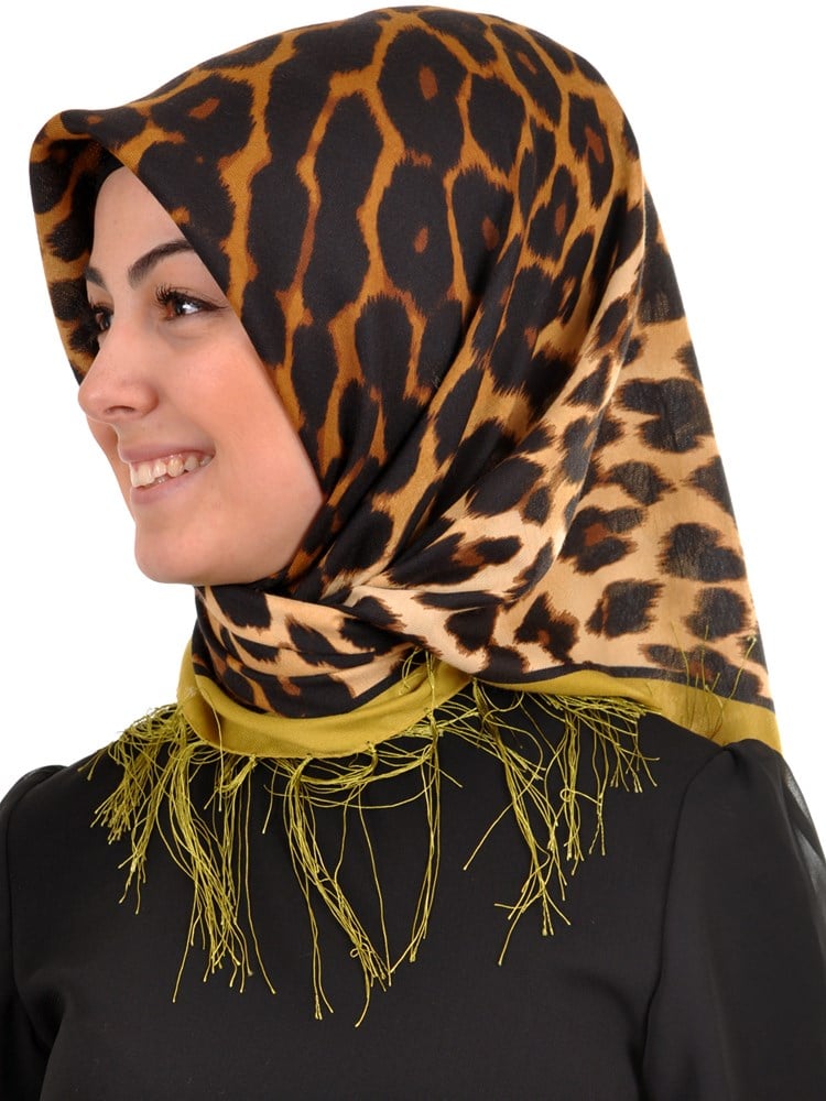 Lorelle Püsküllü Otantik Eşarp 9906