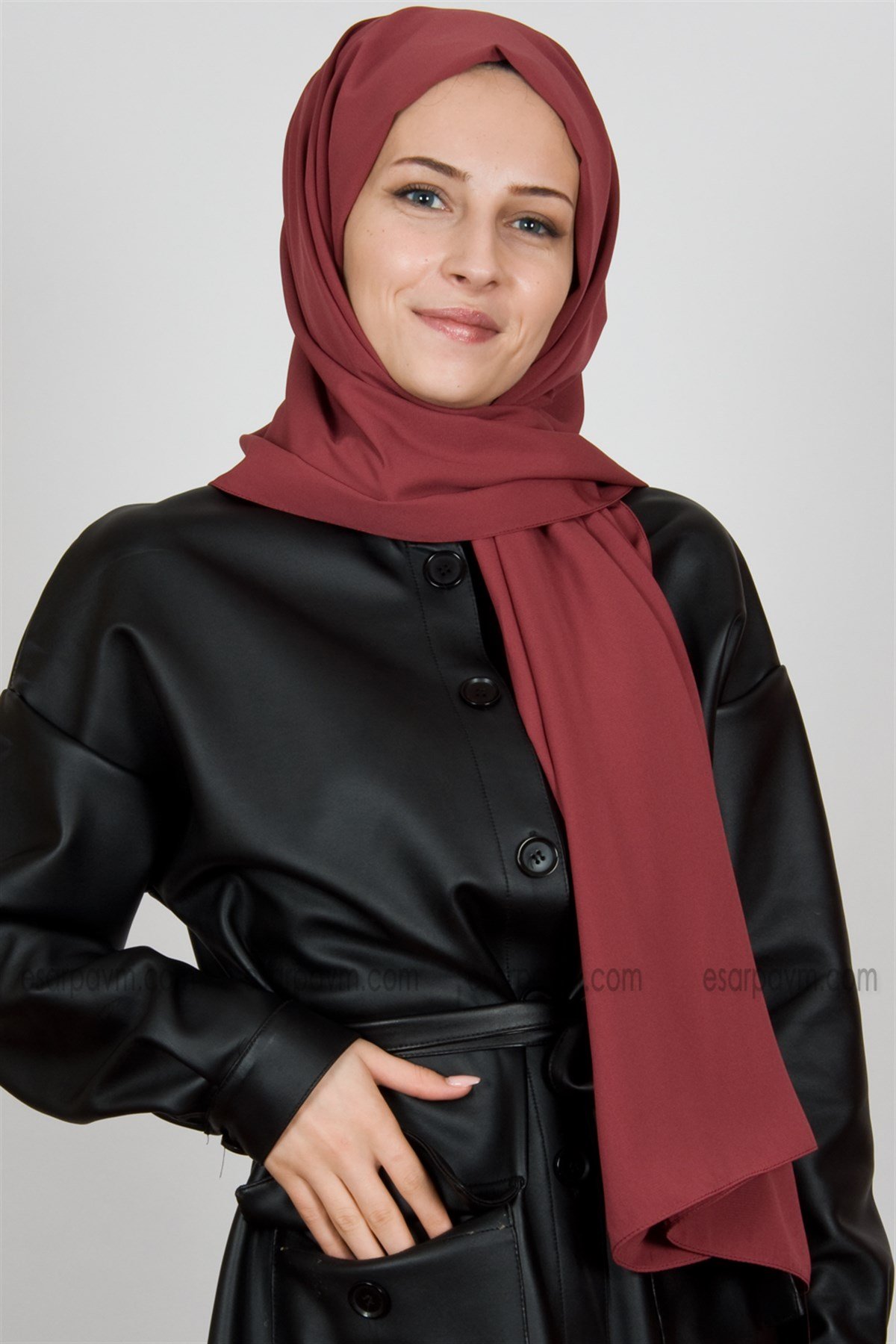 Medine İpeği Şal Bakır