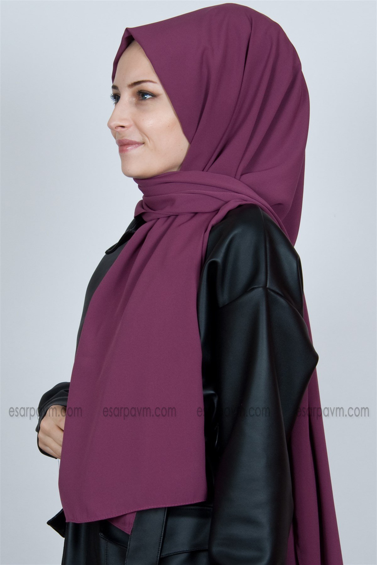 Medine İpeği Şal Vişne