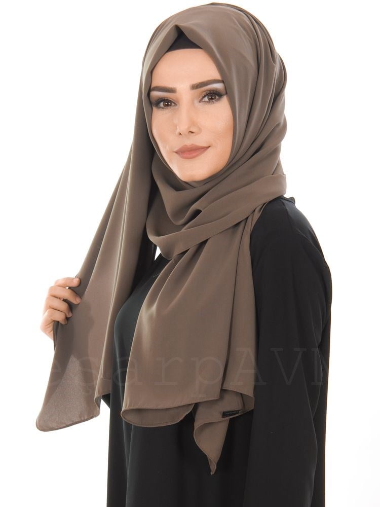 Medine İpeği Şal Vizon