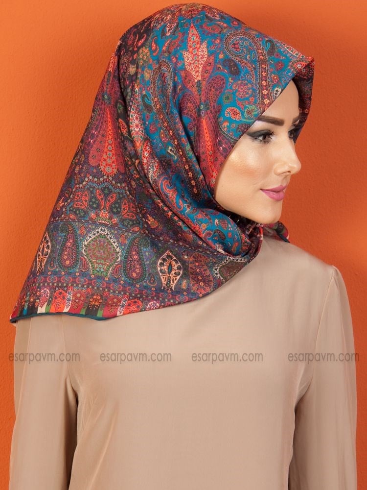 Minelli Şal Desenli Soft Eşarp 8346-06