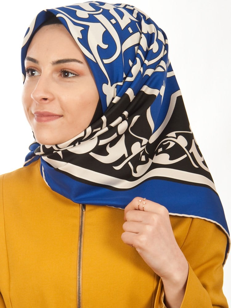 Miranda Twill Eşarp Saks