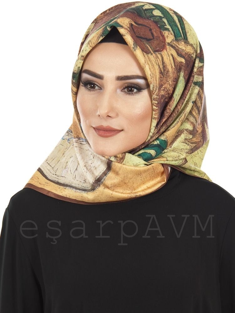 Özel Tasarım Eşarp Tablo-26