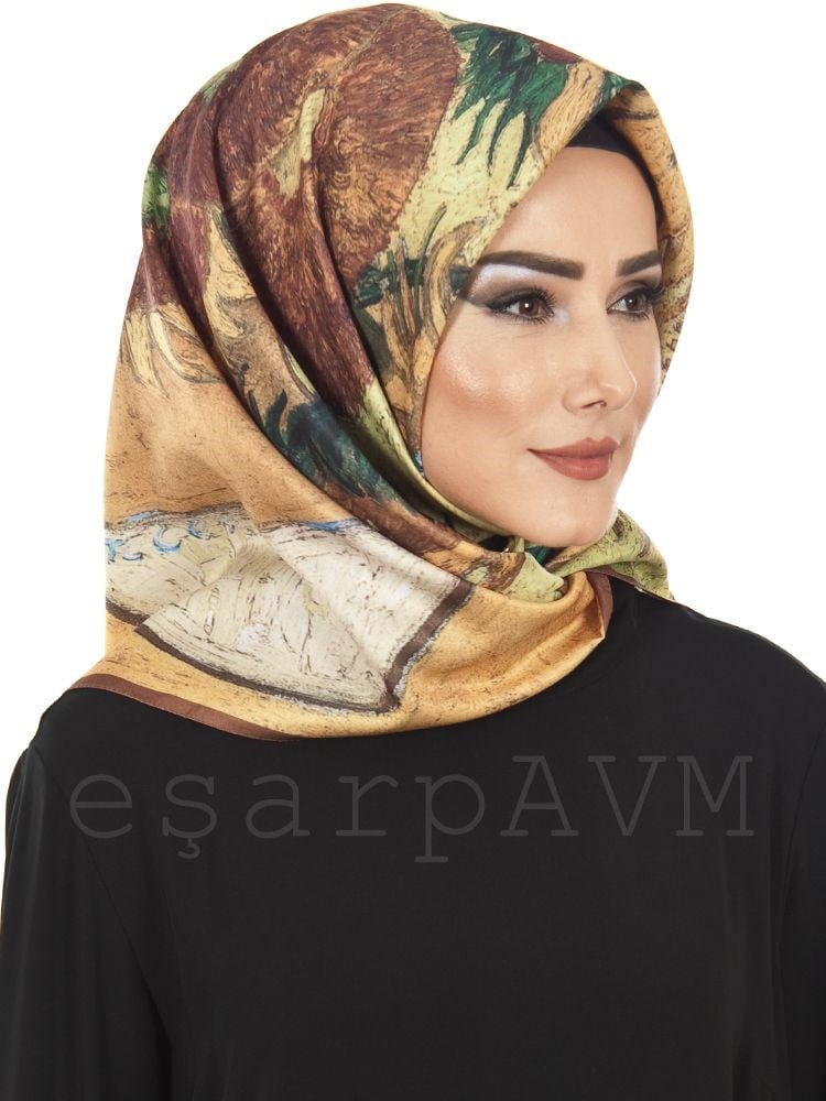 Özel Tasarım Eşarp Tablo-26