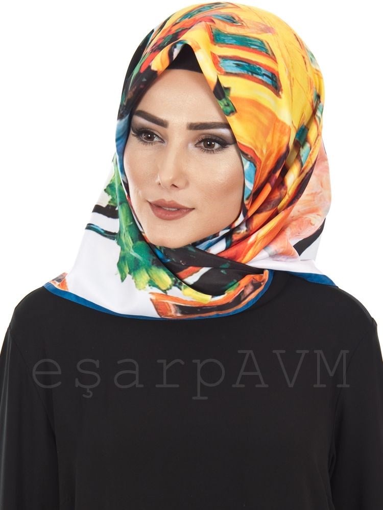 Özel Tasarım Eşarp Tablo-8