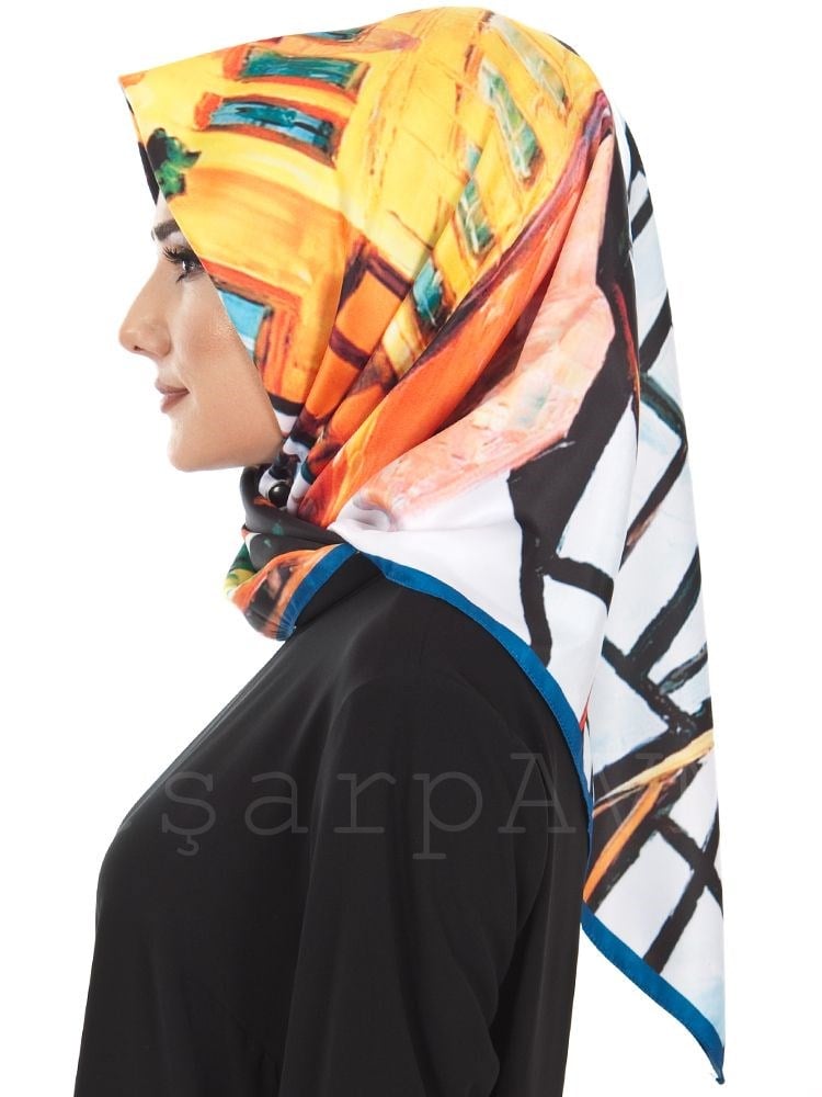 Özel Tasarım Eşarp Tablo-8