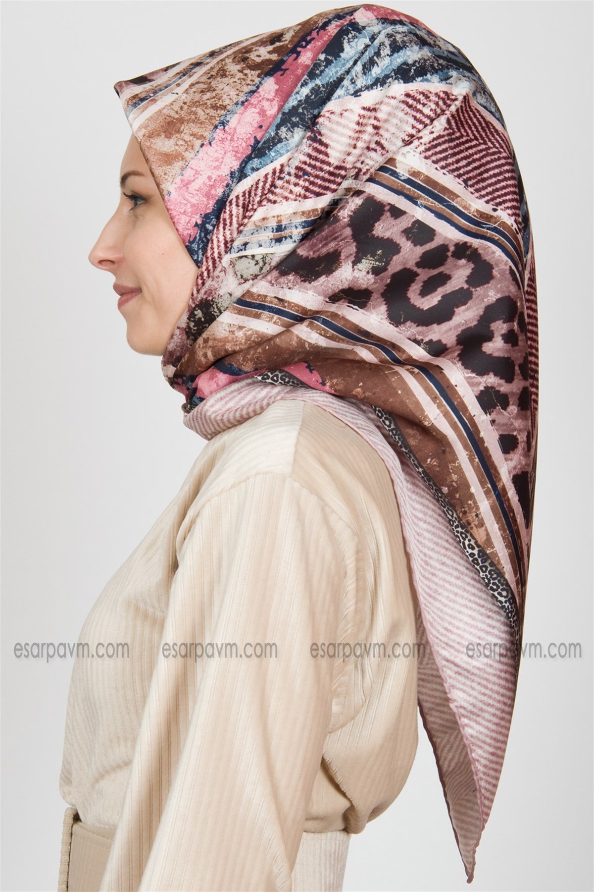 Piramit DJ Twill Eşarp 8430-705