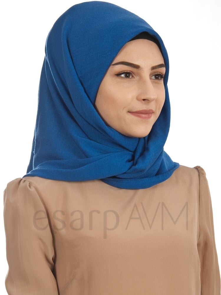 Puan Triko Eşarp Saks