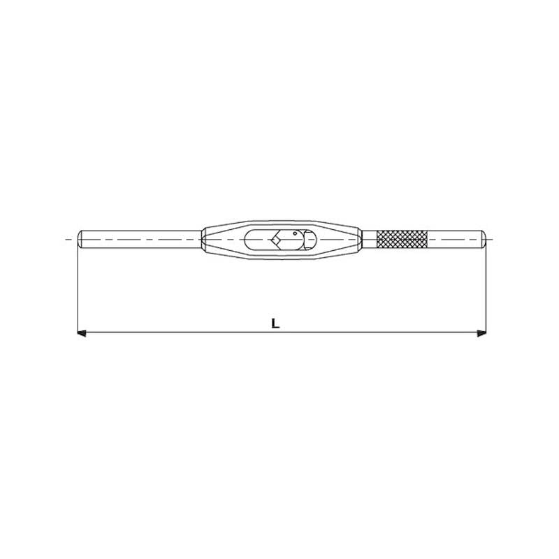Cz Tool Çelik Kılavuz Kolu 