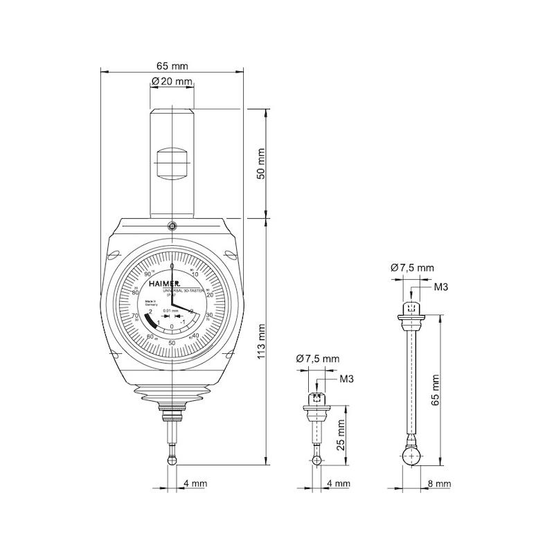 Haimer 3D Tester Mekanik