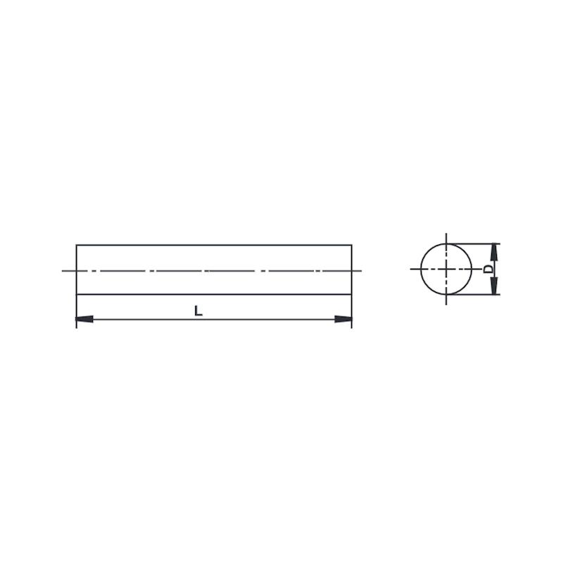Pld 6 mm Carbide (Diamond) K10 Pantograph Engraving Cutter