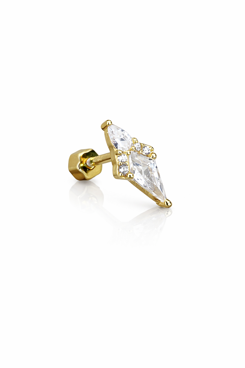 Çok Taşlı Markiz Piercing