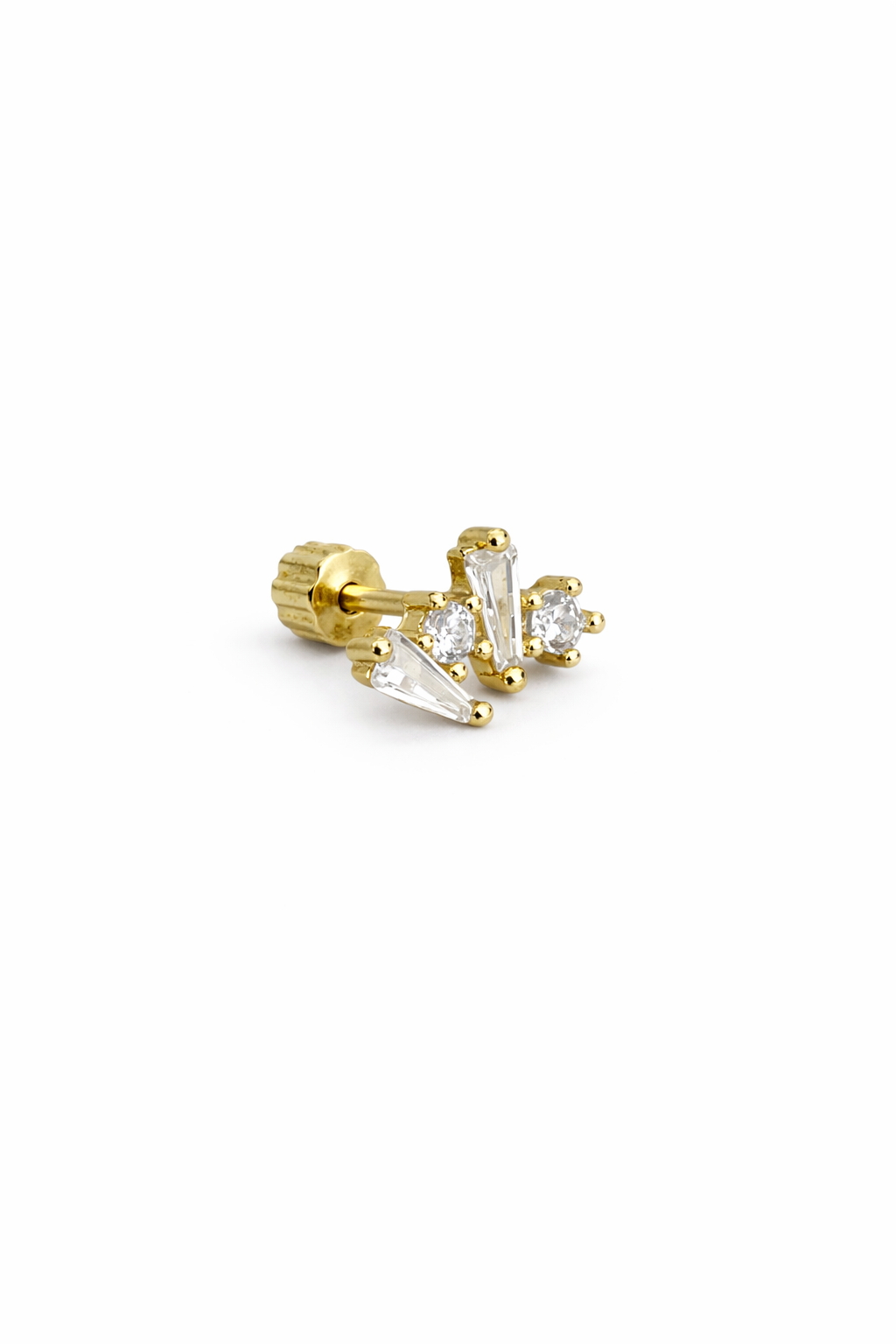 Karma Taş Detaylı Piercing