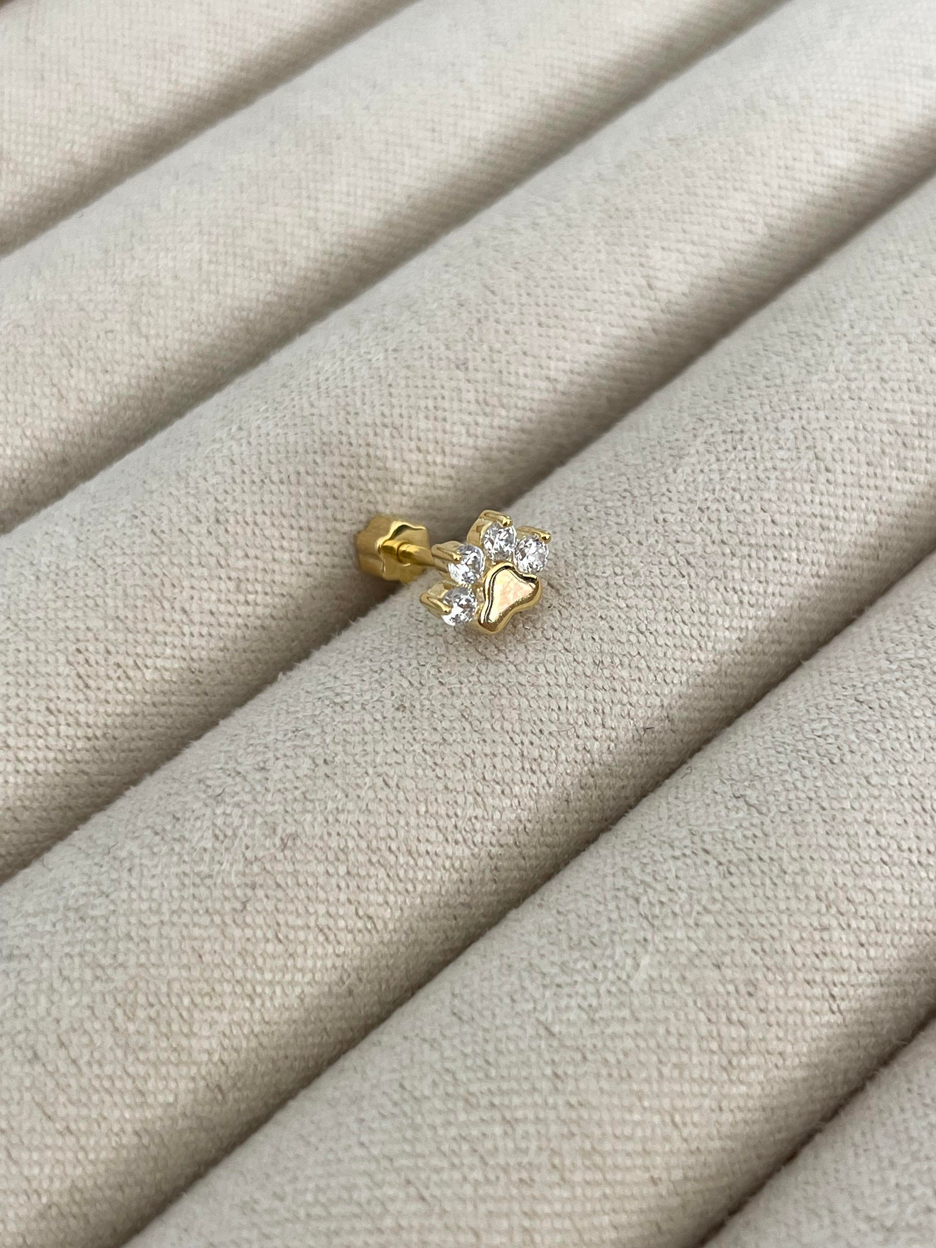 Taşlı Pati Piercing