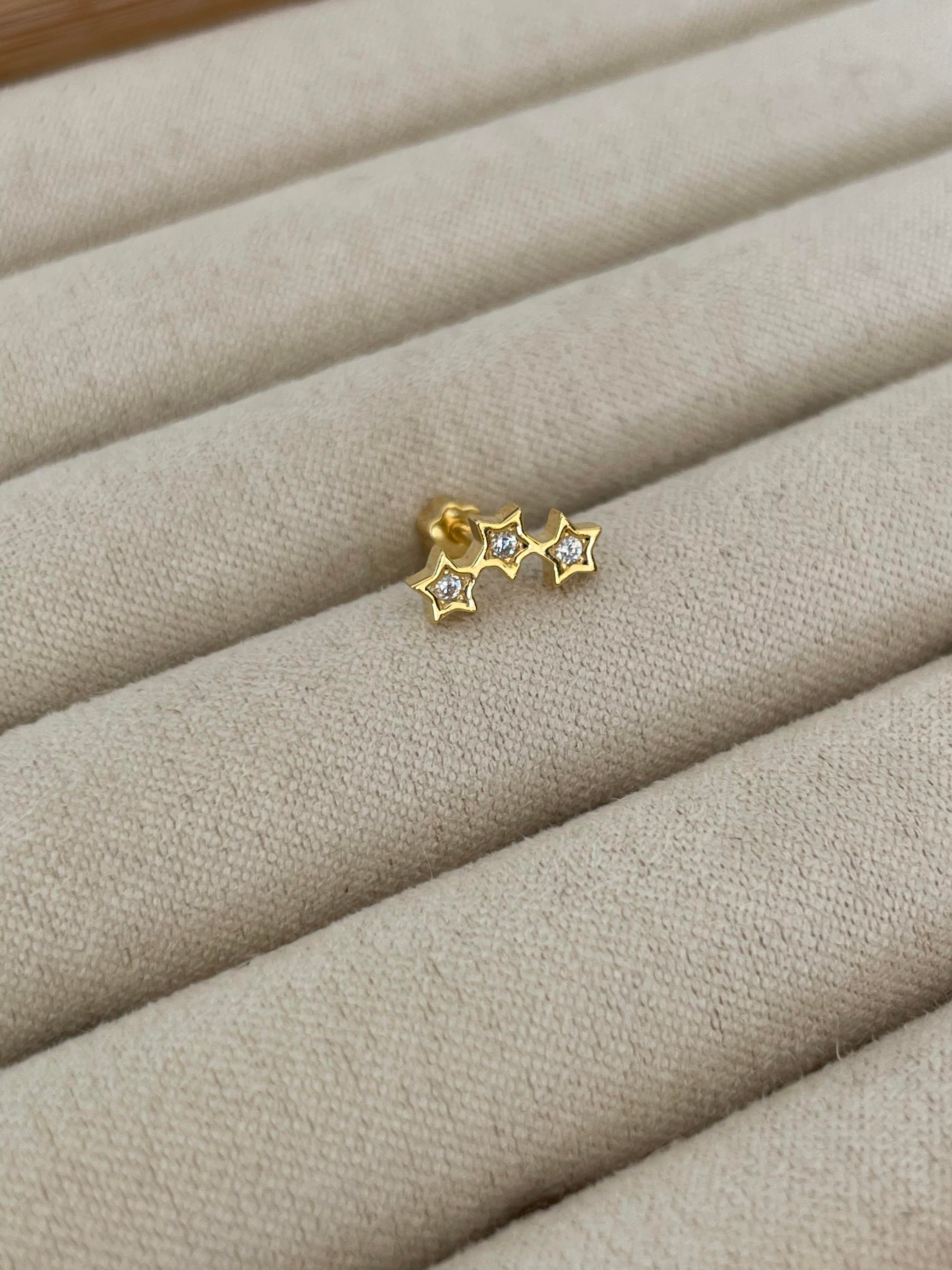 Üç Yıldızlı Piercing