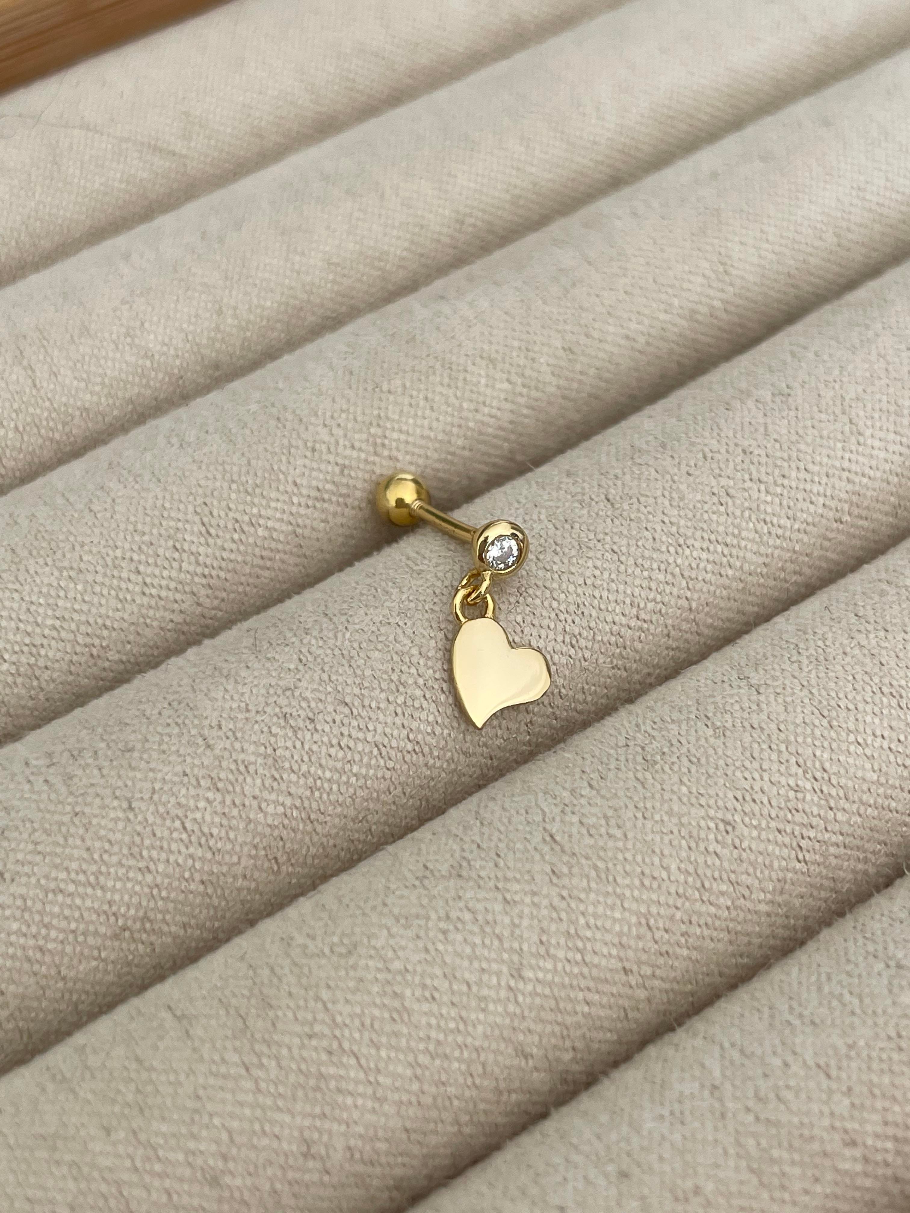 Ucu Kalpli Tektaş Piercing