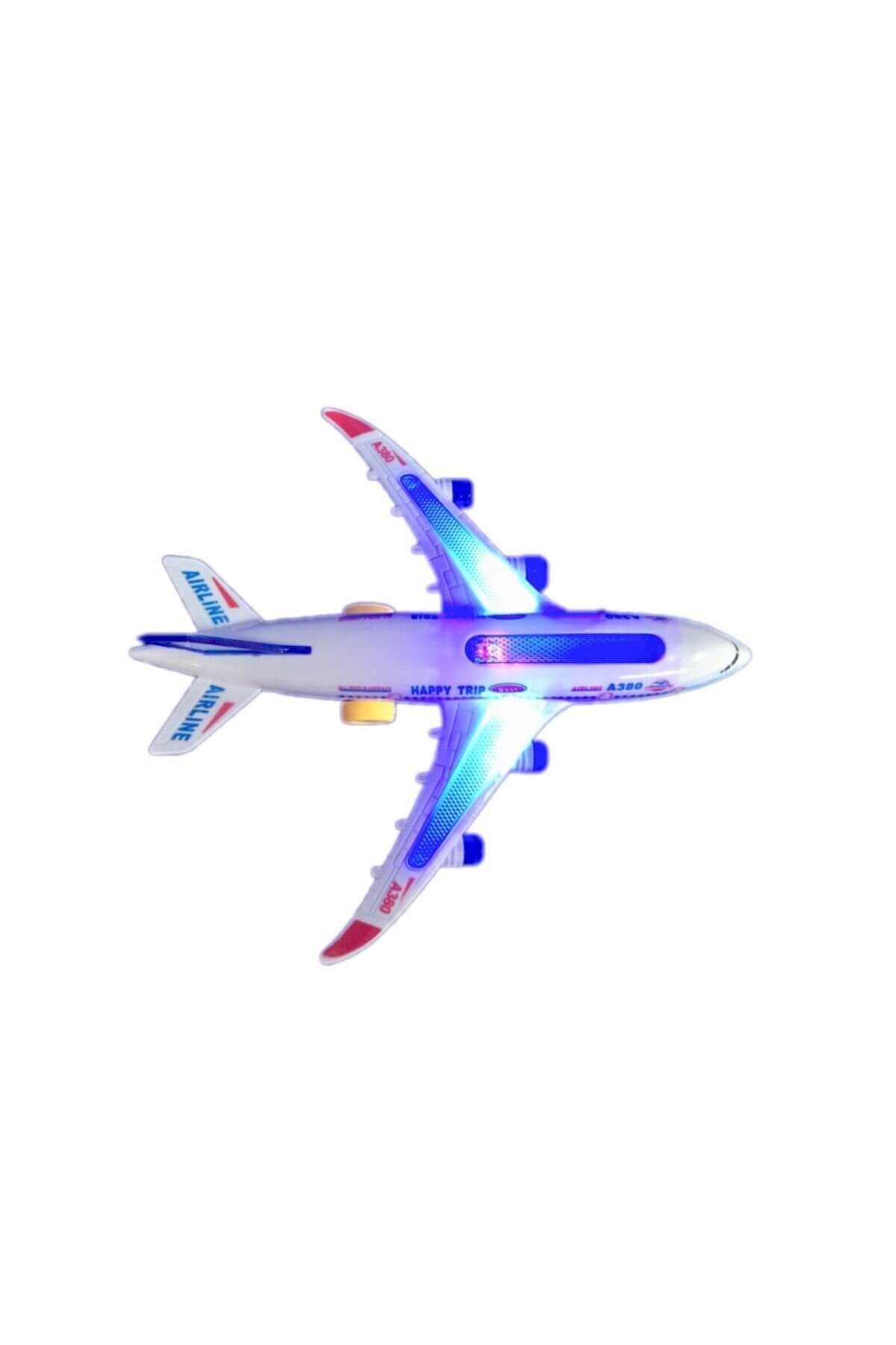 A380 Yolcu Uçağı Pilli-Sesli IŞIKLI