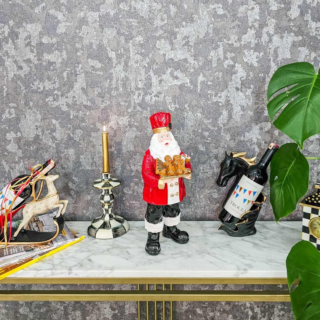Aşçı Noel Baba Heykeli