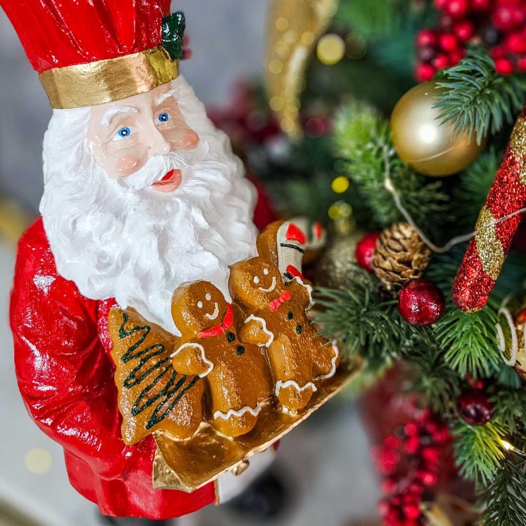 Aşçı Noel Baba Heykeli