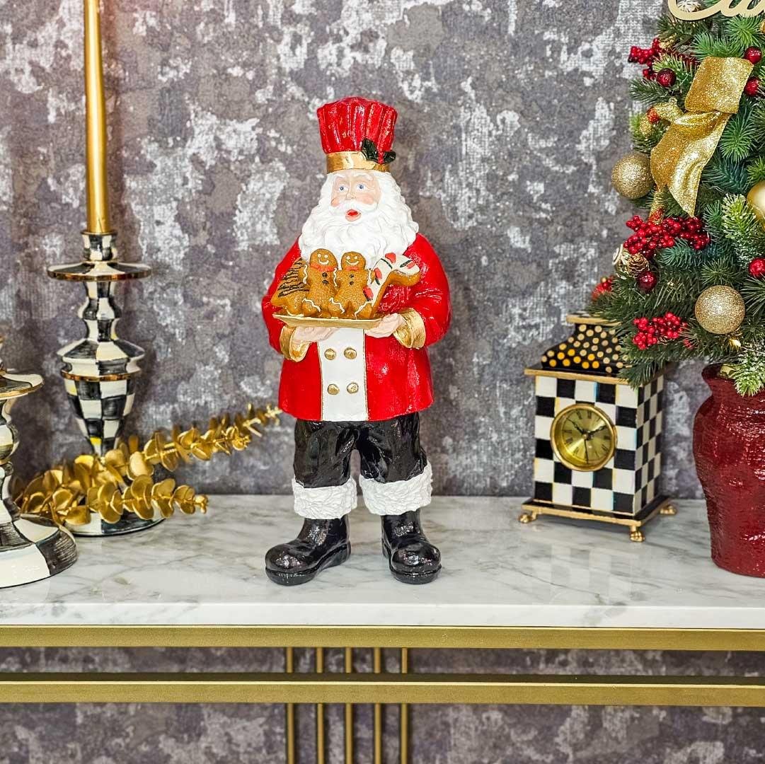 Aşçı Noel Baba Heykeli