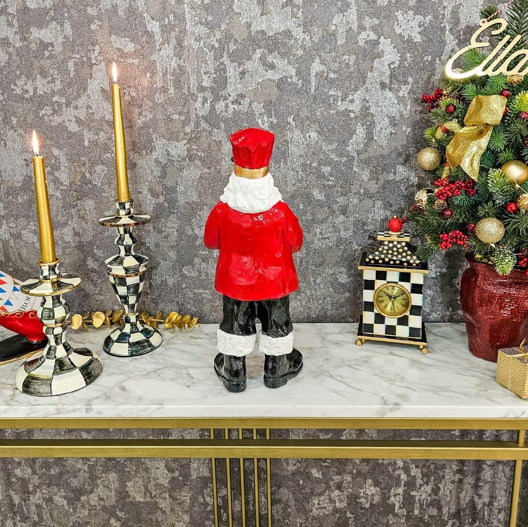 Aşçı Noel Baba Heykeli